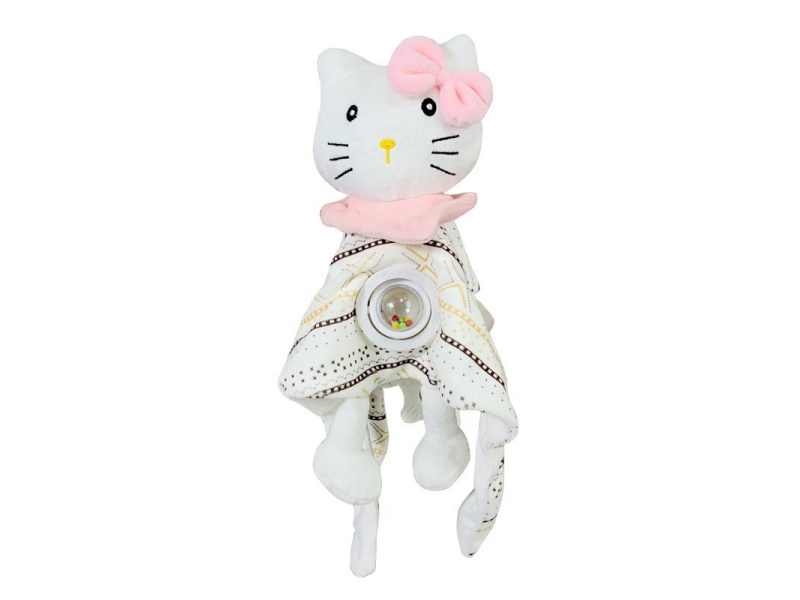 Kt Cat Spinning Bead Baby Comfort Towel