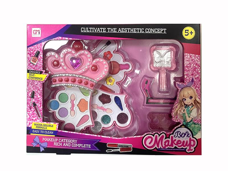 Imperial Crown Shaped Three Layers Children's Make Up Set
