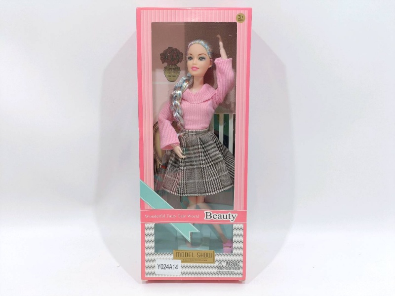 11 "Solid Doll With 11 Joints