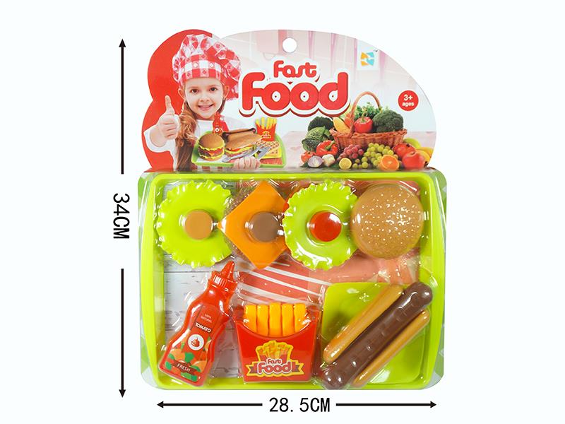 Simulation Hamburger French Fries Hot Dog Set