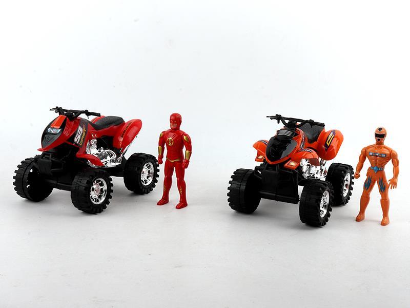 Friction Motorcycle+Hero With Light