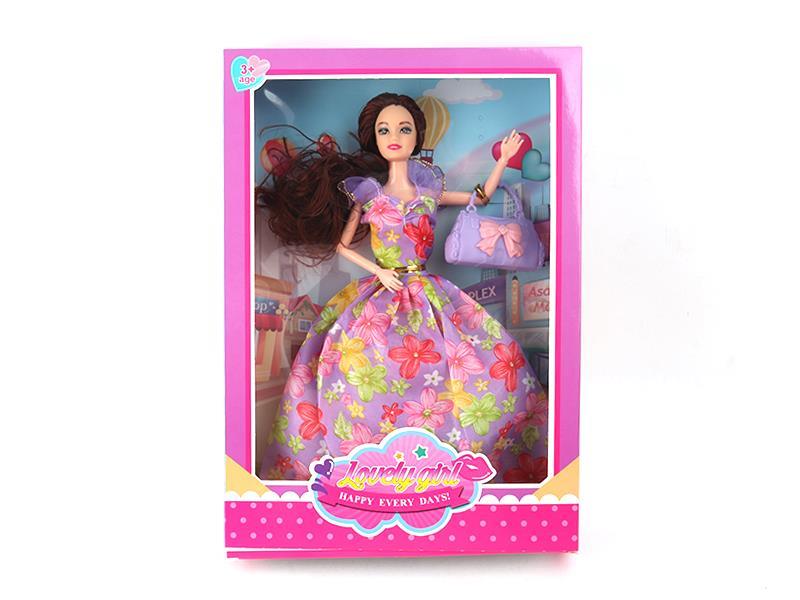 11.5 Inch Solid Articulated Doll Handbag