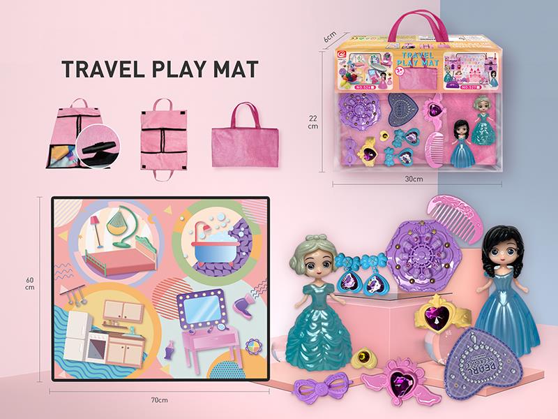Travel Play Mat Portable Storage Bag - Adornment Toys