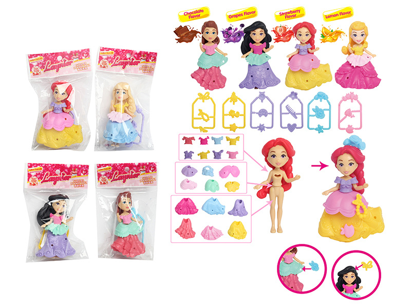 3.5" Fragrant Princess Dress Up Toy