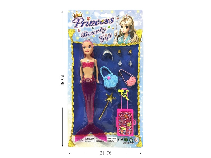 Mermaid Doll Dress Up Set