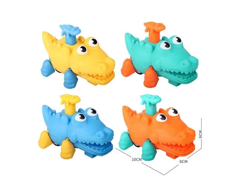 Press Crocodile Toy