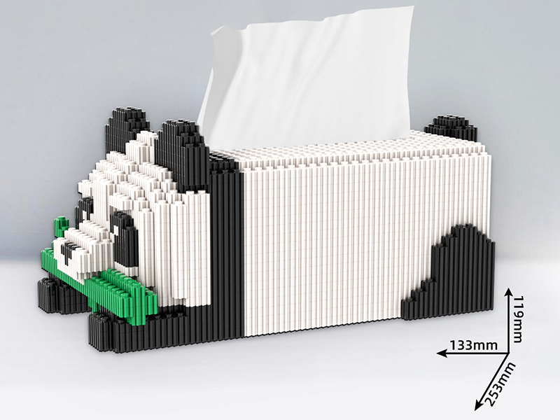 Panda Tissue Box Building Blocks 4000+pcs