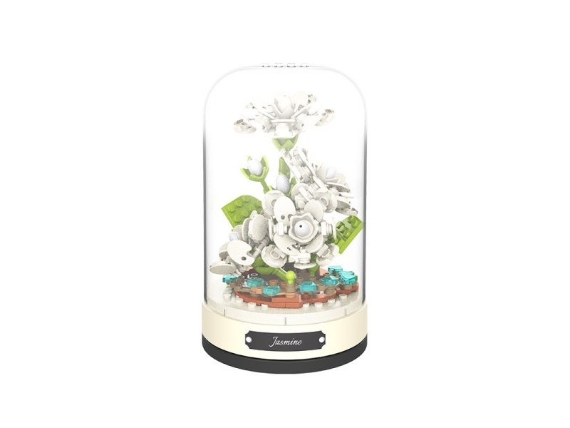 Building Blocks Flower Music Box 222PCS