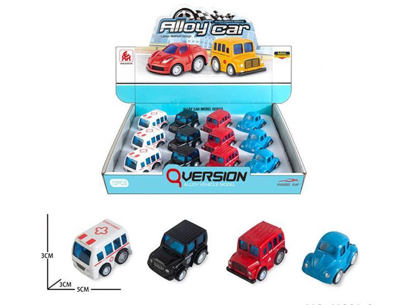 Q Edition Mini Alloy Pull Back Car