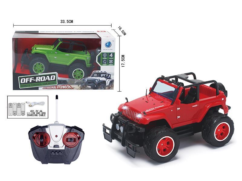 Remote Control Simulation Jeep