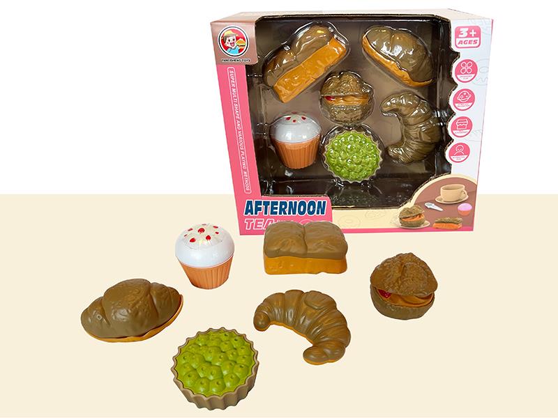 Pretend Play Toys Bread Dessert Set