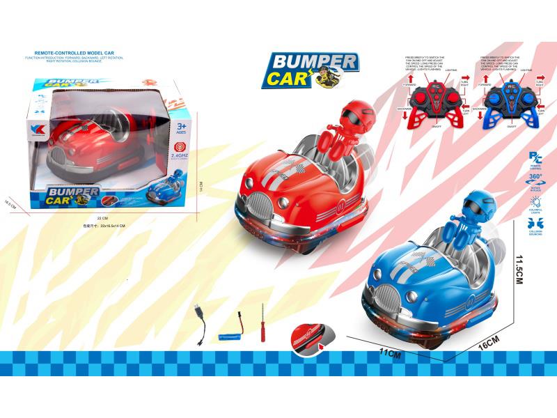 2.4G Remote-Controlled Karting Bumper Car