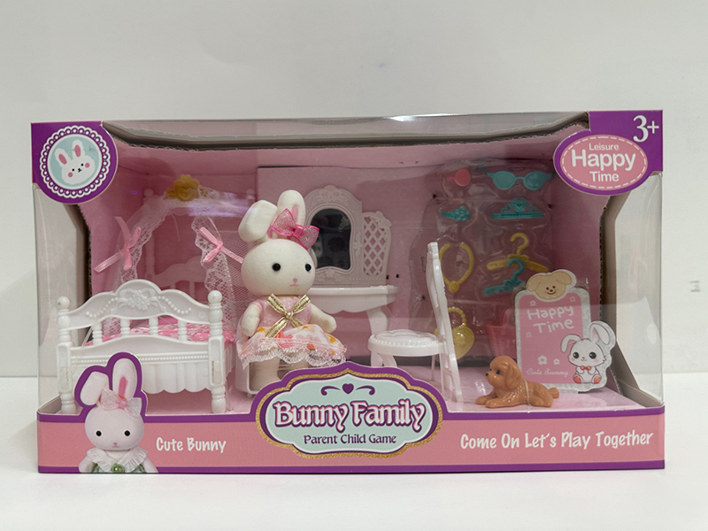 Cute Bunny Bedroom Sence Set