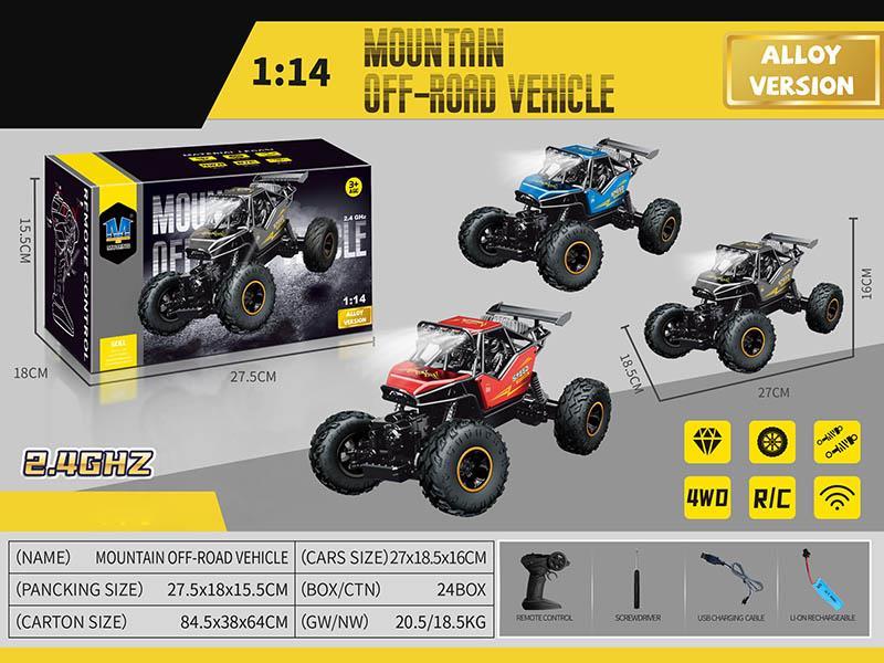1:14 2.4G Remote Control 4WDClimbing Car