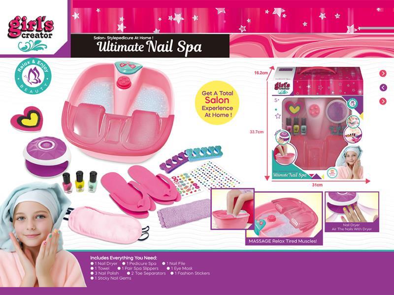 Foot Wash Basin Manicure Set