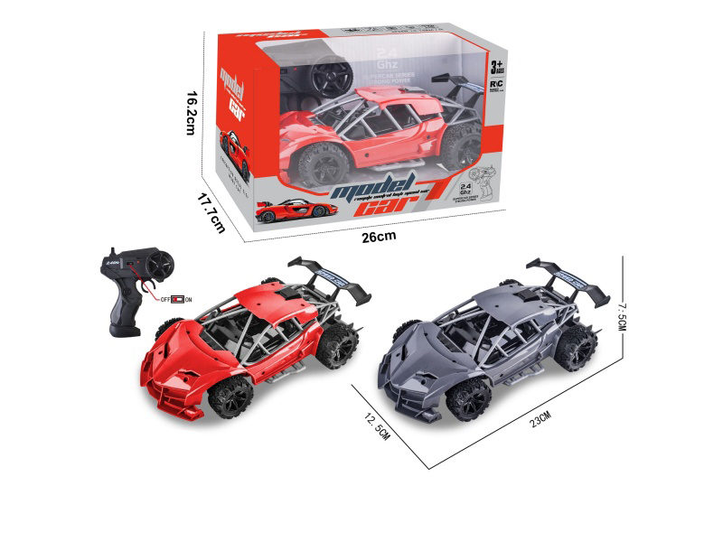 2.4G 4Ch Remote Control Car Modified Into A Lamborghini