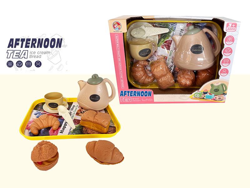 Pretend Play Toys Afternoon Tea Bread Set