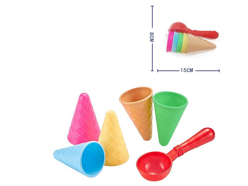 Iice Cream Sand Mold Set 6pcs