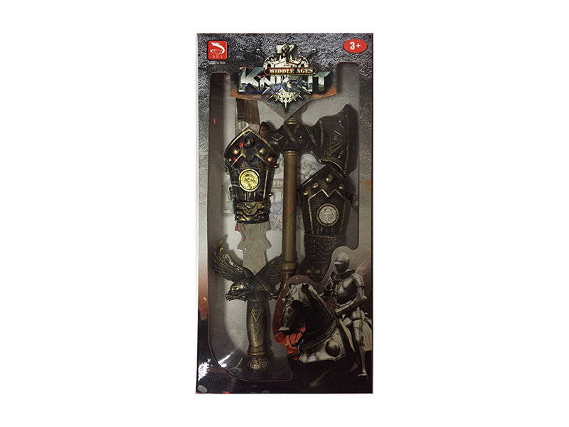 Bronze Sword + Axe + 2 Hand Armor