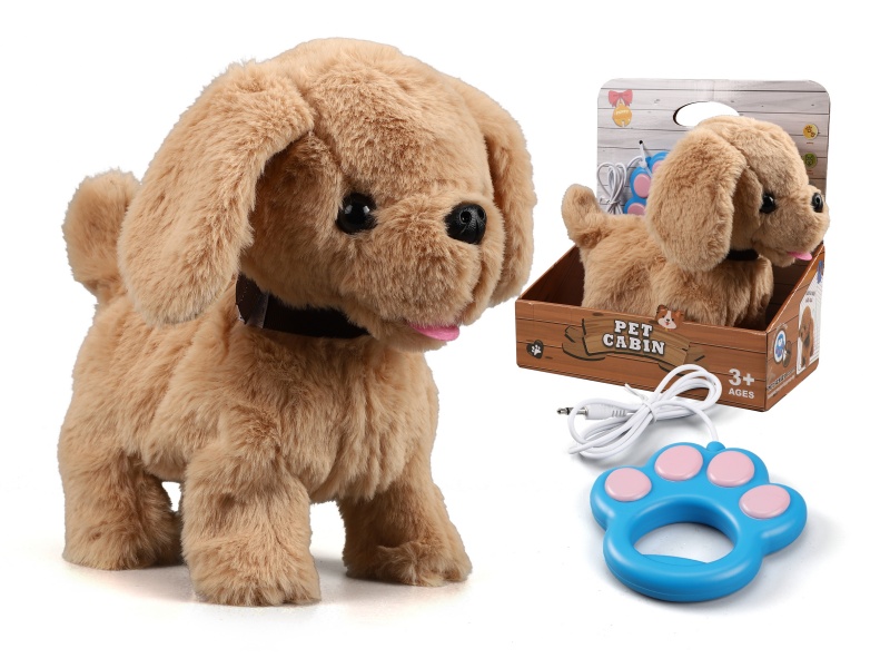 Electric Plush Dog Toy