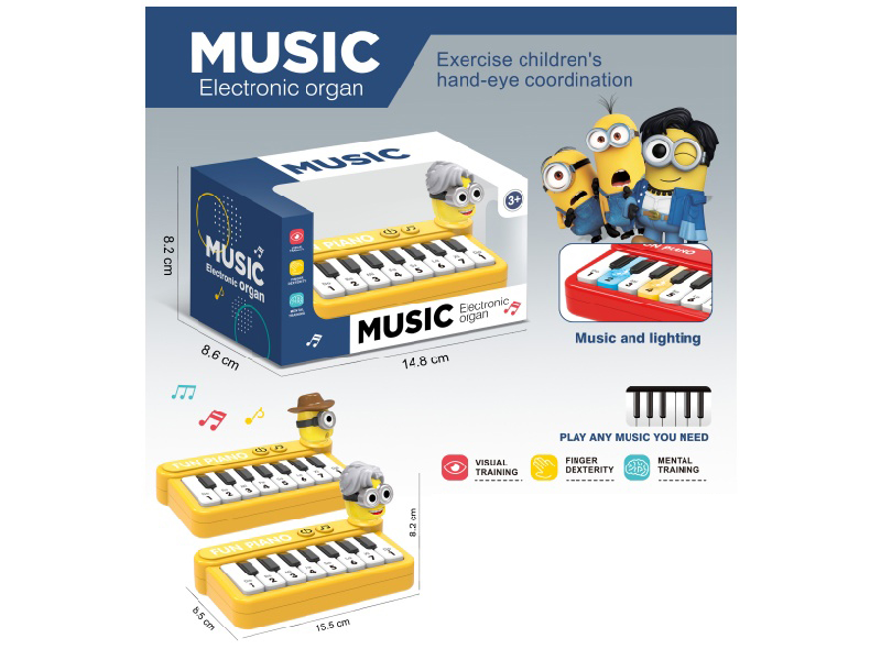 Minions Multi-Functional Educational Electronic Organ