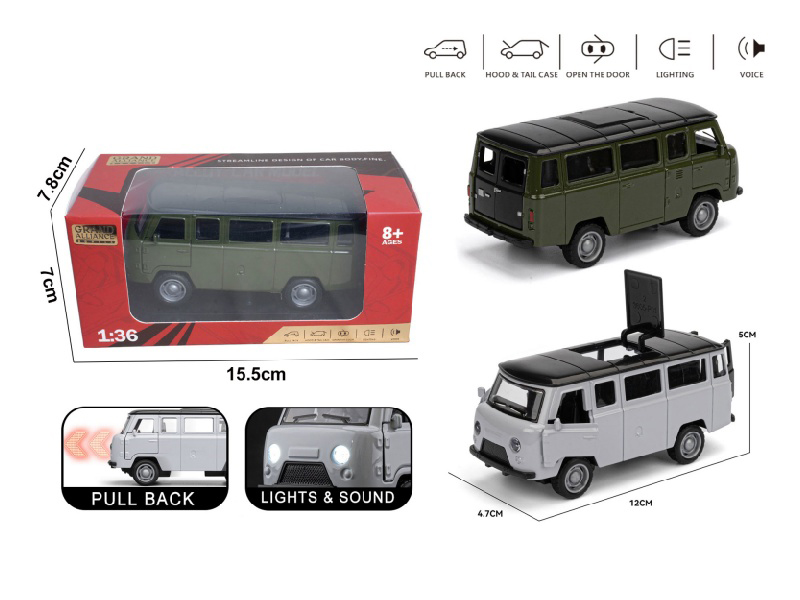 1:36 Waz Traveler (2-Color Mixed Pack)