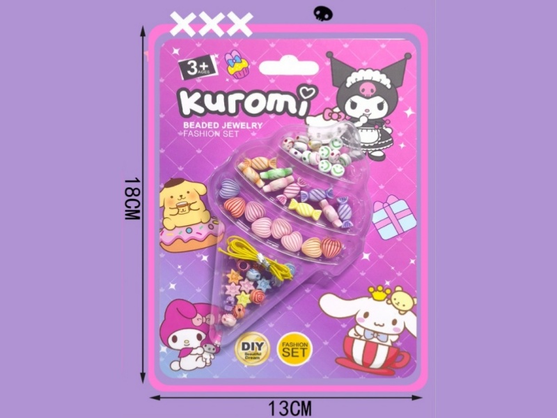 Kuromi DIY Beads Set