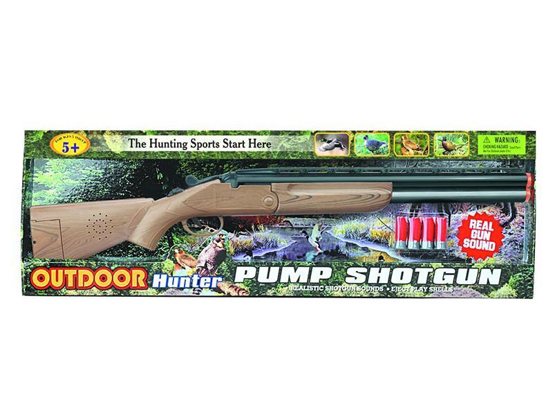 wood grain pump shotgun