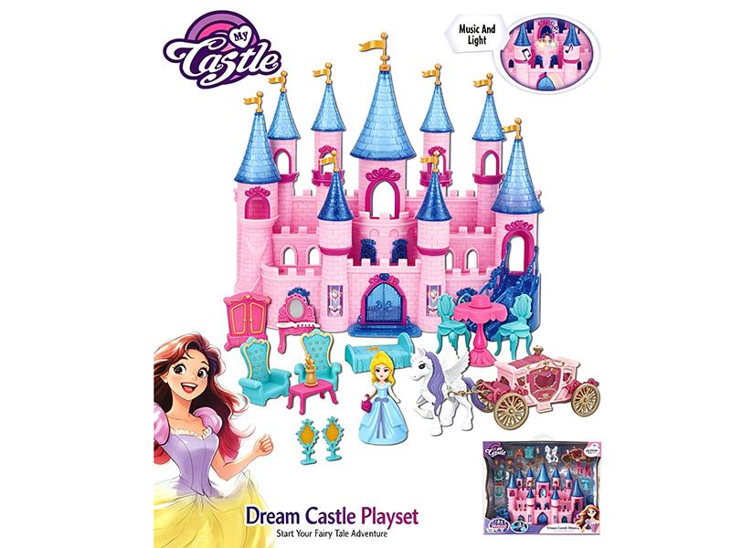 Dream Castle Play Set(Light & Music)