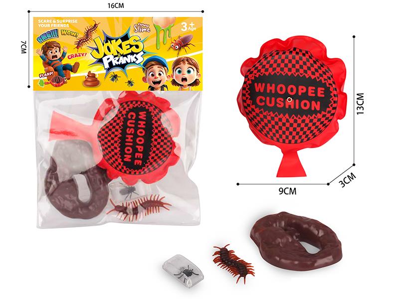 Practical Joke Toy Set 4PCS