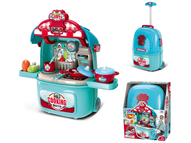 Chefs Cooking Set Trolley Case