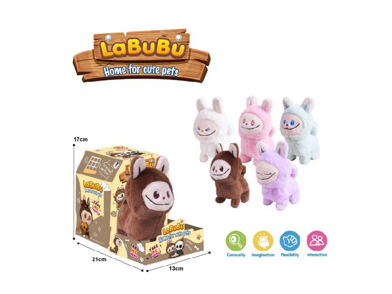B/O Plush Labubu Doll