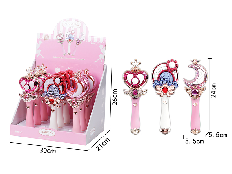 Magic Stick With Sound And Light,Music 9pcs