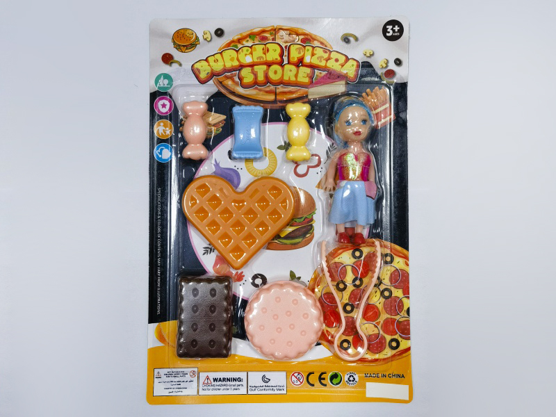 Dessert Candy Toys With 3.5" Doll