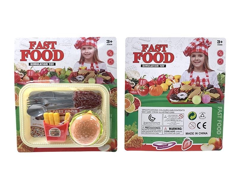 Pretend Play Toys Fast Food Set
