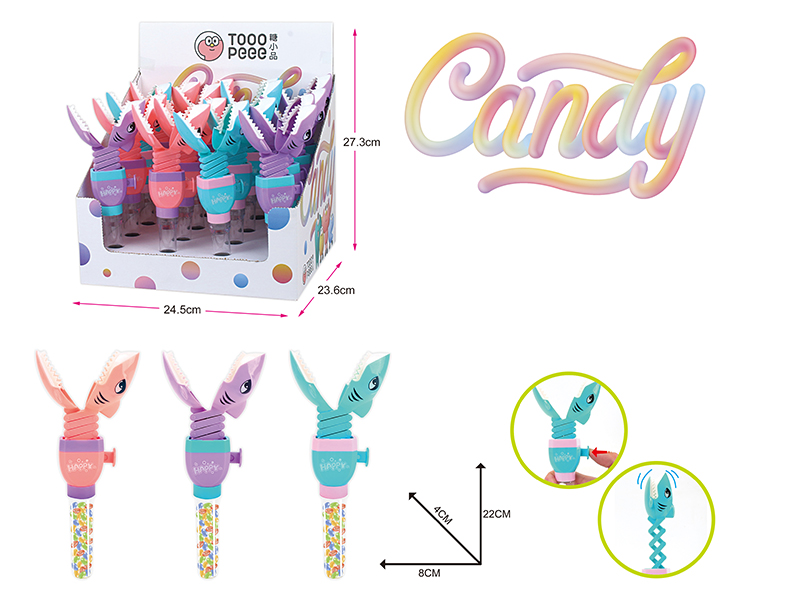 Telescopic Shark Candy Toys 16pcs