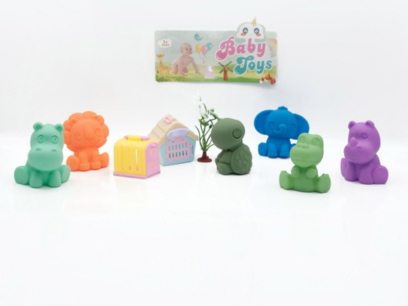 Vinyl Animal Set Bb Whistle