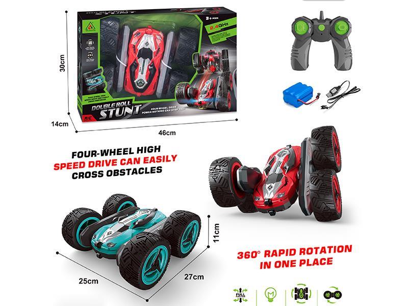 2.4G Remote Control Double-Sided Stunt Car