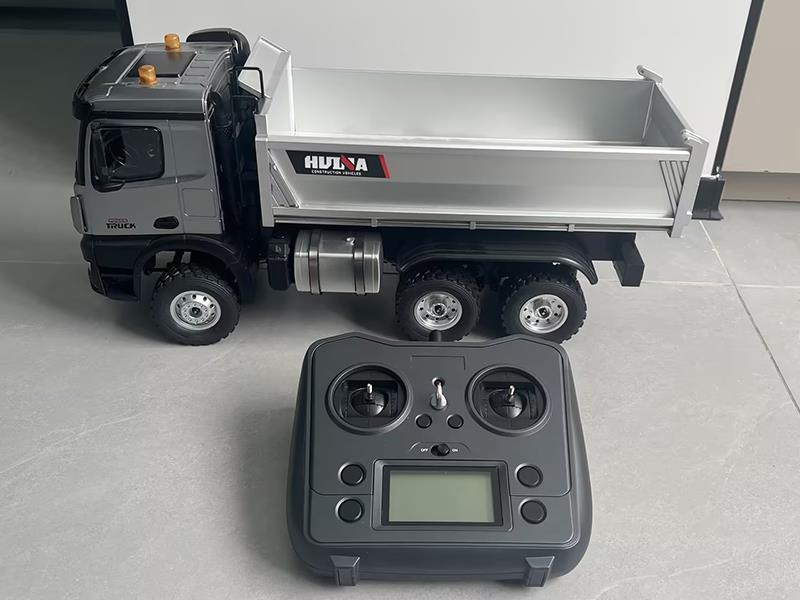 1:14 14CH Remote Control Semi-Alloy Dump Truck