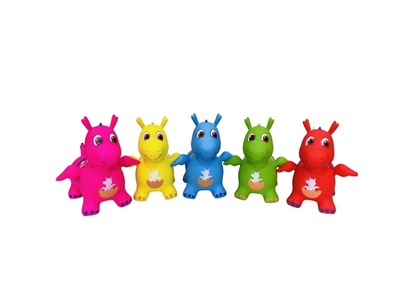 Inflatable New Painted Dragon With Flash Music