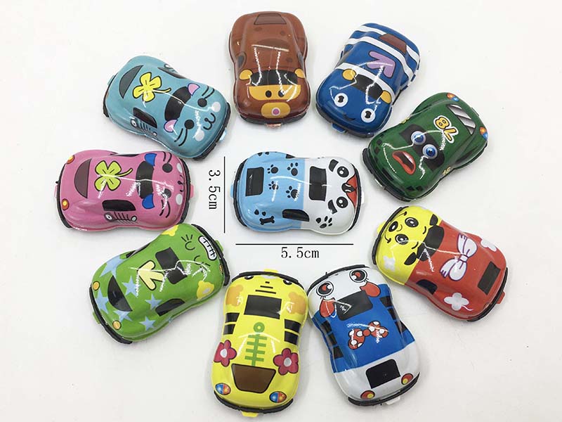 Pull Back PVC Car