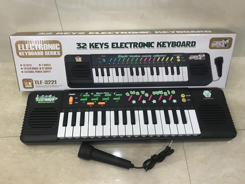32 Key Music Electronic Organ With Microphone