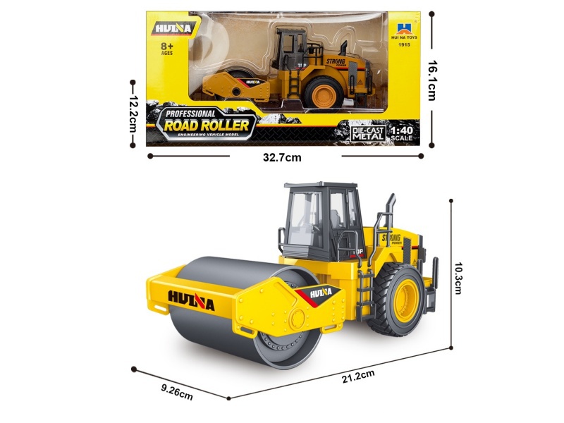 1:40 Half Alloy Road Roller