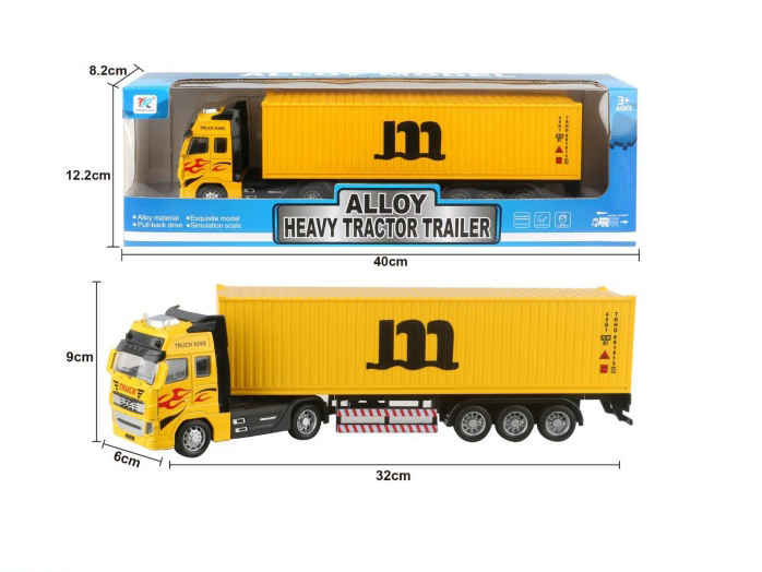 Huili Semi-Alloy European-Style Container Truck