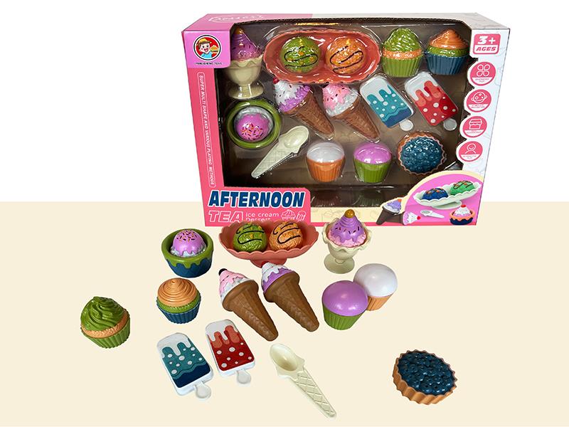 Pretend Play Toys Ice Cream Dessert Set