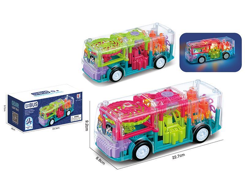 B/O Go And Bump Transparent Gear Bus