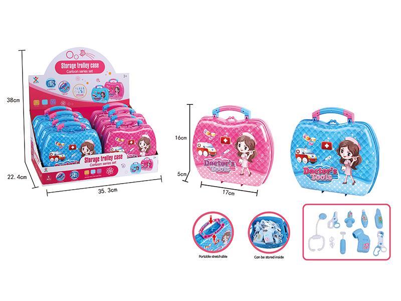 8PCS Nurse'S Suitcase