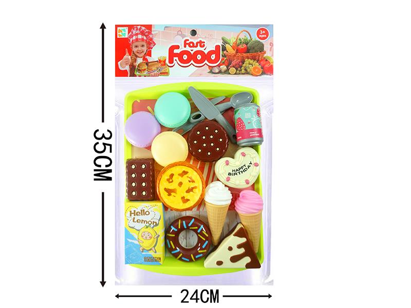 Simulation Hamburger Set