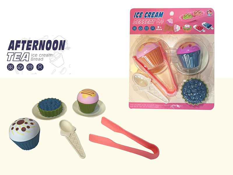 Pretend Play Toys Bread Dessert Set