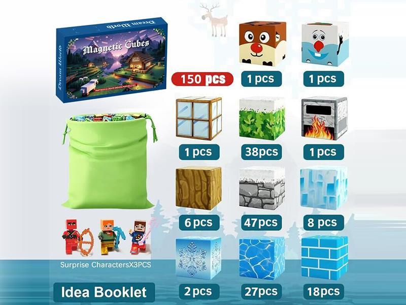Ice World Magnetic Building Blocks 150pcs